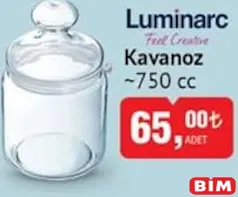 LUMİNARC KAVANOZ 750 CC